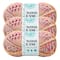3 Pack Lion Brand® Wool-Ease® Thick & Quick® Prints & Stripes Yarn